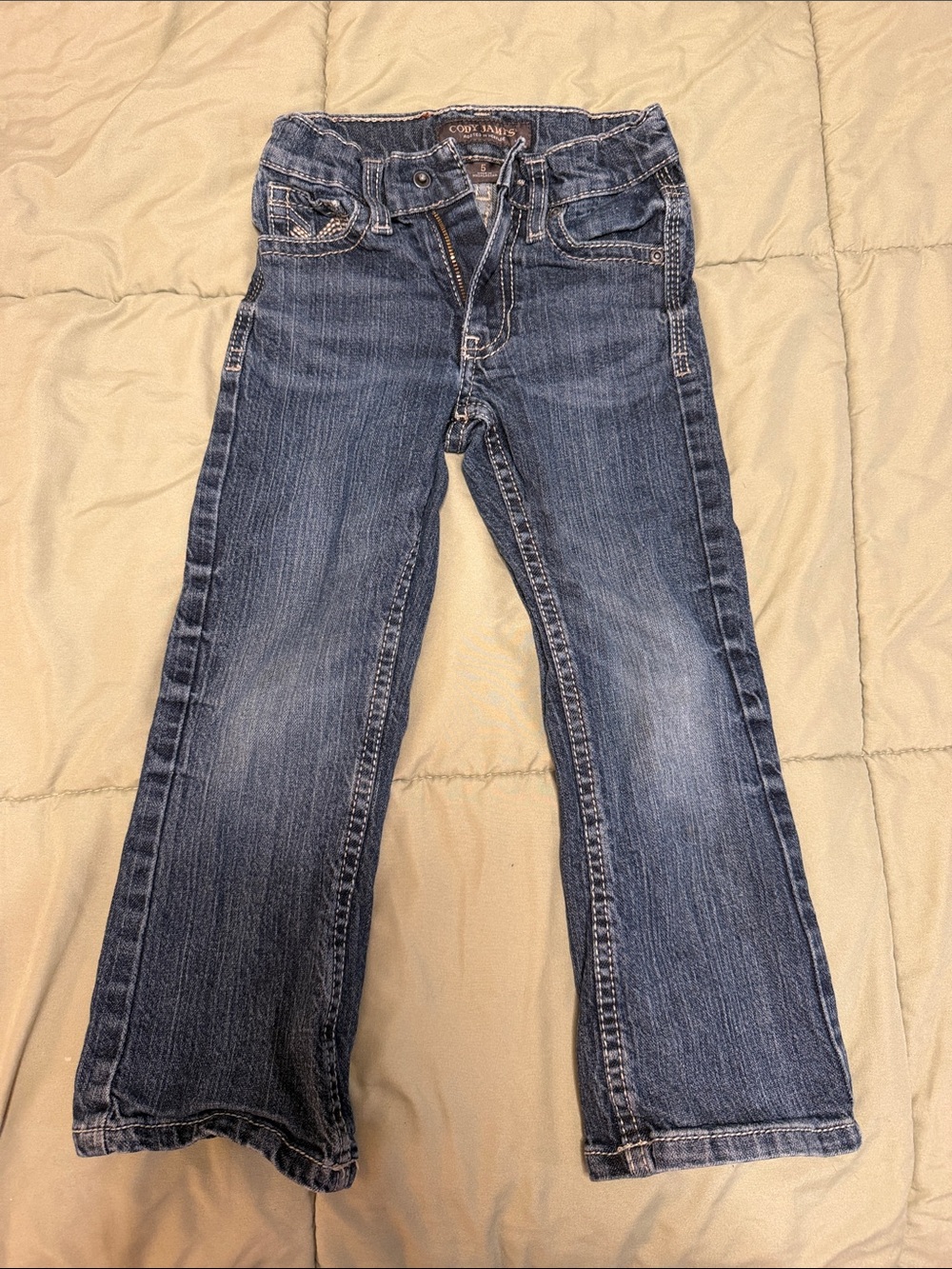 Kids' Dark Blue Flare Jeans - Cody James
